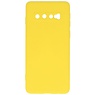 Coque TPU Fashion Color Samsung Galaxy S10 Jaune