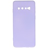 Coque TPU Fashion Color Samsung Galaxy S10 Violet