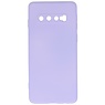 Coque TPU Fashion Color Samsung Galaxy S10 Violet