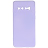 Custodia in TPU color moda per Samsung Galaxy S10 Viola