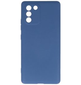 Funda TPU Color Moda Samsung Galaxy S10 Lite Azul Marino