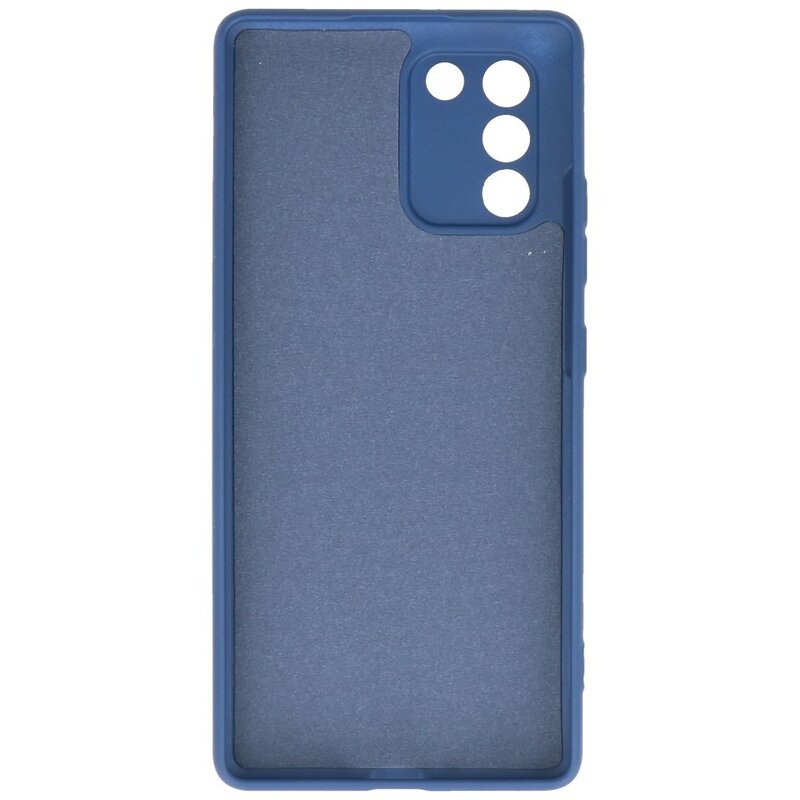 Fashion Color TPU Case Samsung Galaxy S10 Lite Navy