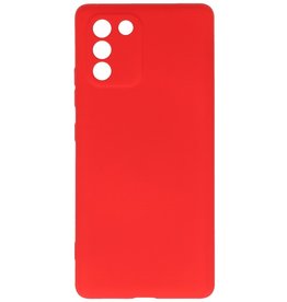 Coque TPU Fashion Color Samsung Galaxy S10 Lite Rouge