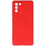 Fashion Color TPU-cover Samsung Galaxy S10 Lite Rød