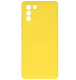Custodia in TPU color moda per Samsung Galaxy S10 Lite Giallo