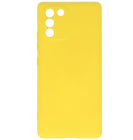 Coque TPU Fashion Color Samsung Galaxy S10 Lite Jaune