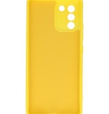 Custodia in TPU color moda per Samsung Galaxy S10 Lite Giallo