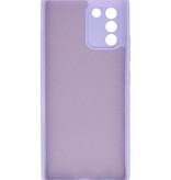 Custodia in TPU color moda per Samsung Galaxy S10 Lite Viola