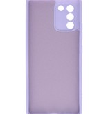 Fashion Color TPU-cover Samsung Galaxy S10 Lite Lilla