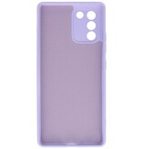 Custodia in TPU color moda per Samsung Galaxy S10 Lite Viola