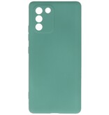 Custodia in TPU color moda per Samsung Galaxy S10 Lite verde scuro