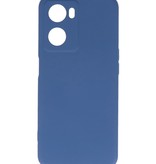 Custodia in TPU colore moda Oppo A57s / A77s / A77 4G Navy