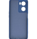 Custodia in TPU colore moda Oppo A57s / A77s / A77 4G Navy