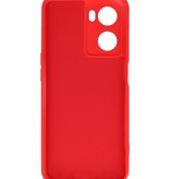 Fashion Color TPU-etui Oppo A57s / A77s / A77 4G Rød