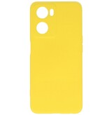 Custodia in TPU colore moda Oppo A57s / A77s / A77 4G Giallo