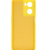 Coque TPU Fashion Color Oppo A57s / A77s / A77 4G Jaune
