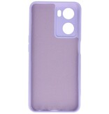 Custodia in TPU colore moda Oppo A57s / A77s / A77 4G Viola