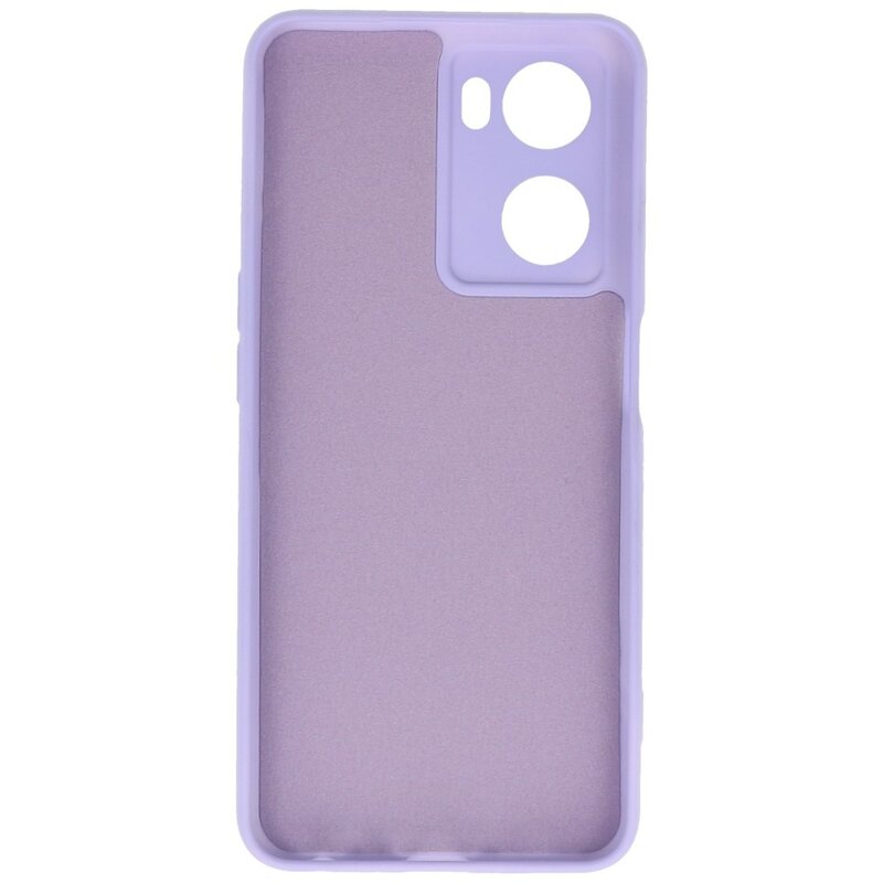 Modefarbene TPU-Hülle Oppo A57s / A77s / A77 4G Lila