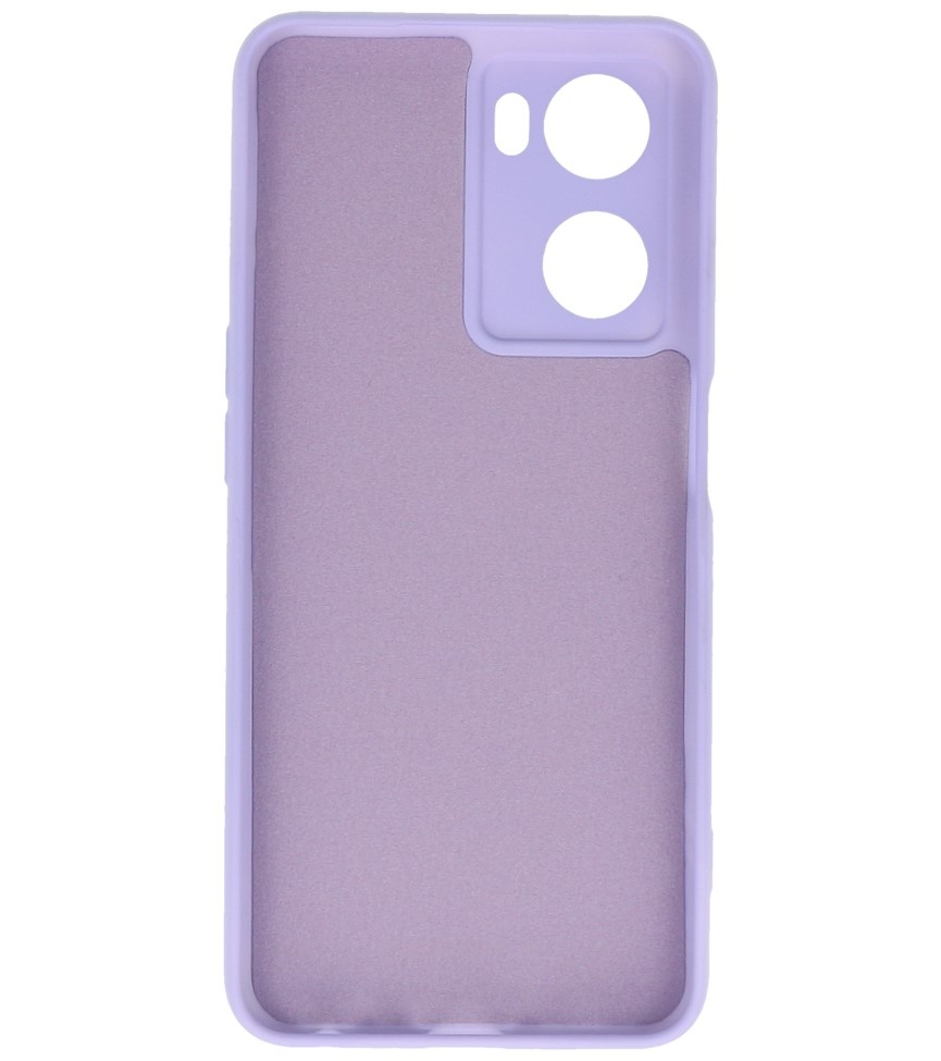 Fashion Color TPU Case Oppo A57s / A77s / A77 4G Purple