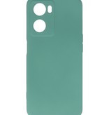 Coque TPU Fashion Color Oppo A57s / A77s / A77 4G Vert Foncé