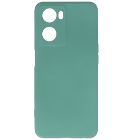 Coque TPU Fashion Color Oppo A57s / A77s / A77 4G Vert Foncé