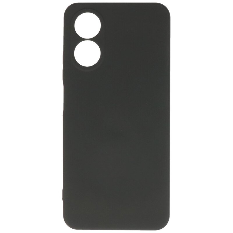 Modefarbe TPU-Hülle Oppo A17 Schwarz
