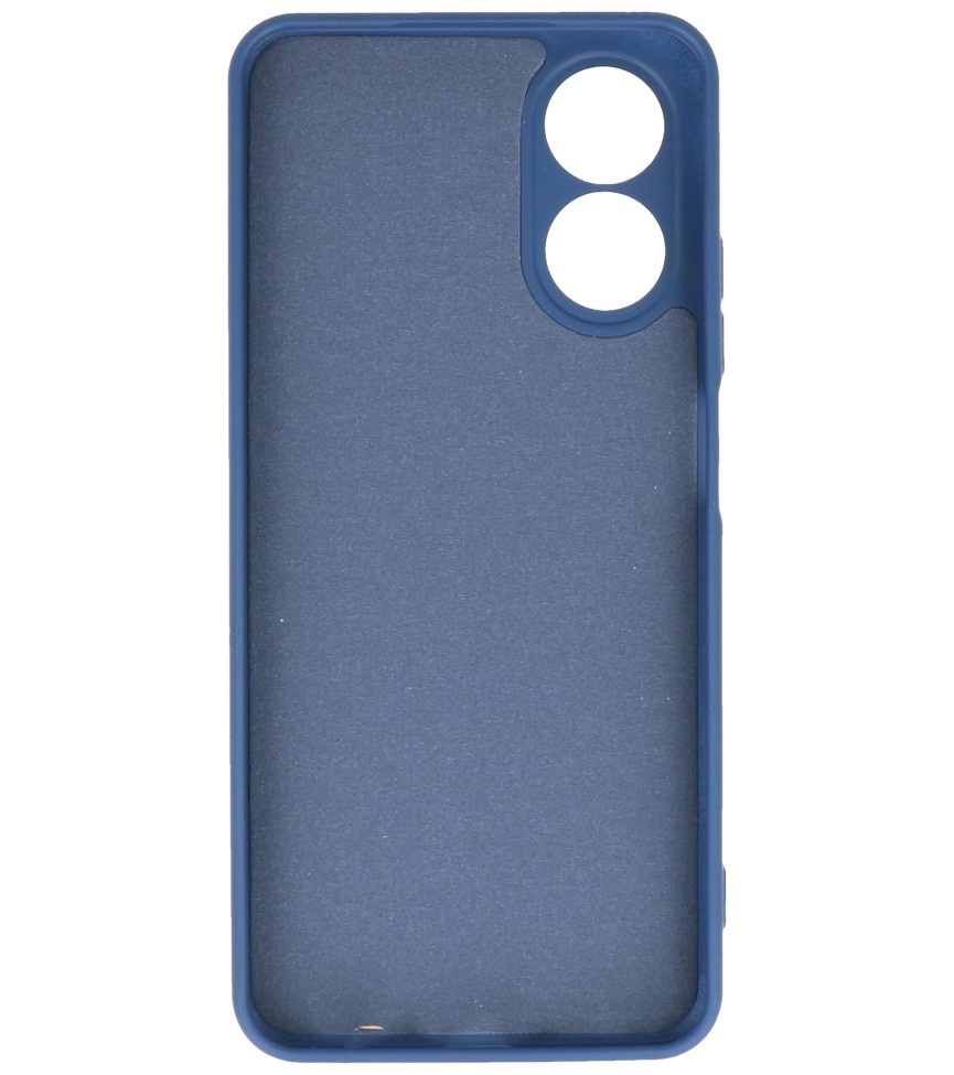 Custodia in TPU colore moda Oppo A17 Navy