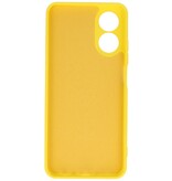 Coque TPU Fashion Color Oppo A17 Jaune