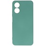 Fashion Color TPU Case Oppo A17 Dark Green