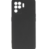 Modefarbe TPU-Hülle Oppo A94 4G Schwarz