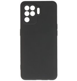 Modefarbe TPU-Hülle Oppo A94 4G Schwarz