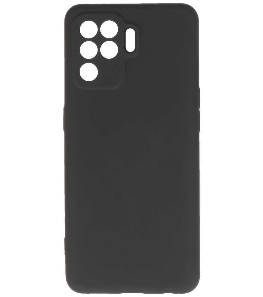 Modefarbe TPU-Hülle Oppo A94 4G Schwarz