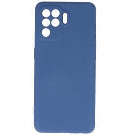 Custodia in TPU colore moda Oppo A94 4G Navy