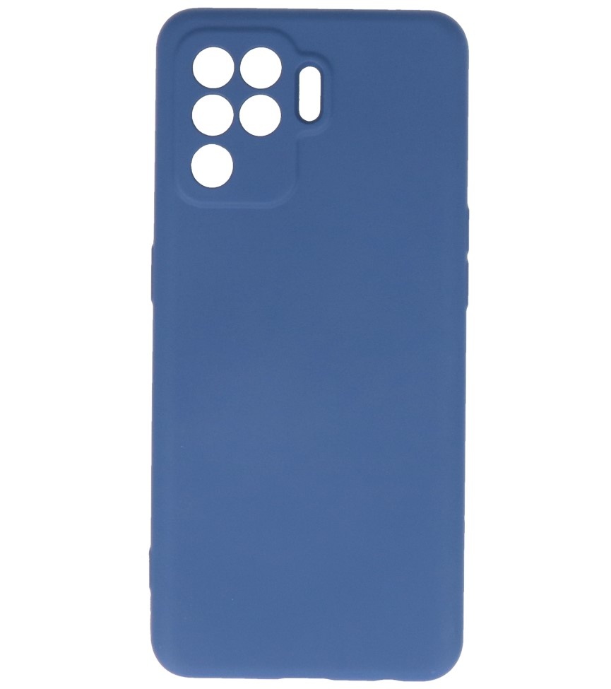 Custodia in TPU colore moda Oppo A94 4G Navy