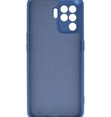 Fashion Color TPU Case Oppo A94 4G Navy