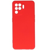 Custodia in TPU colore moda Oppo A94 4G rosso