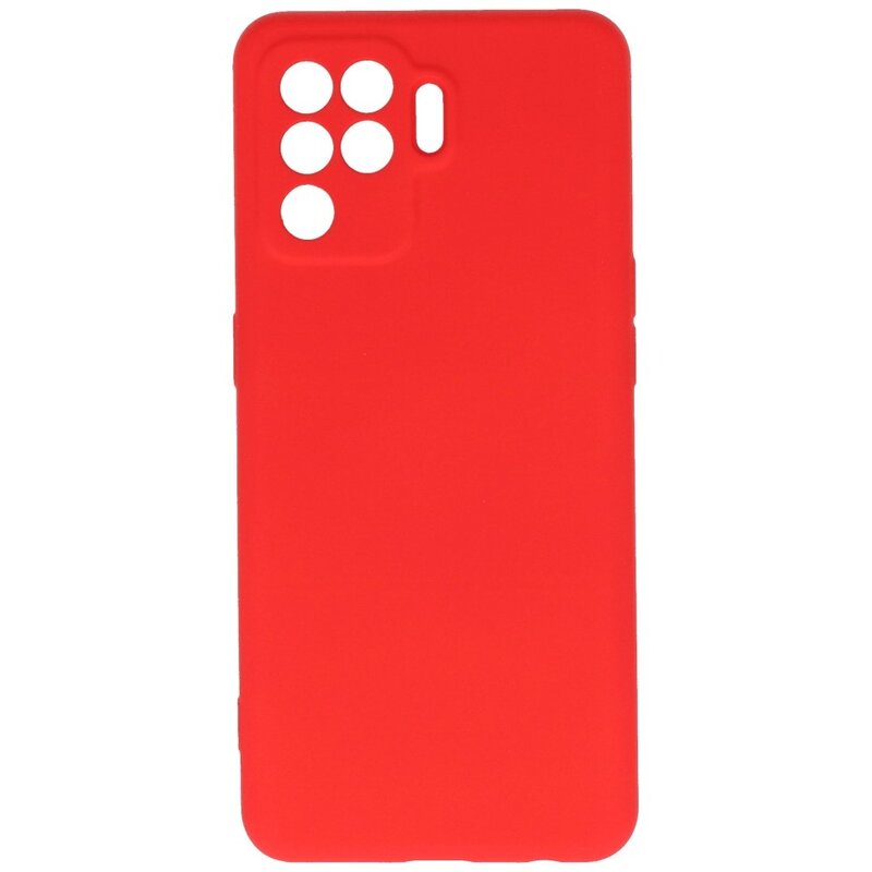 Custodia in TPU colore moda Oppo A94 4G rosso