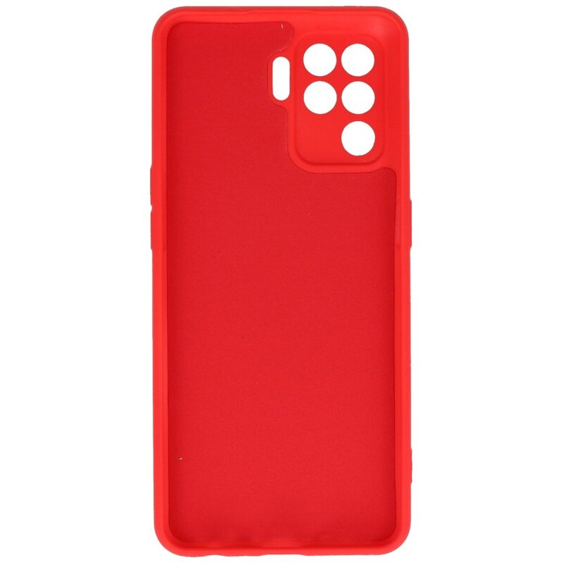 Custodia in TPU colore moda Oppo A94 4G rosso
