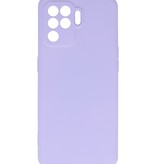 Custodia in TPU colore moda Oppo A94 4G Viola