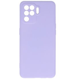 Custodia in TPU colore moda Oppo A94 4G Viola