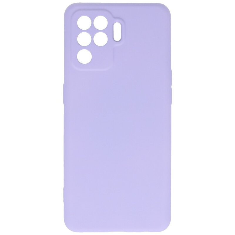 Custodia in TPU colore moda Oppo A94 4G Viola