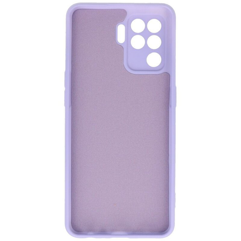 Custodia in TPU colore moda Oppo A94 4G Viola