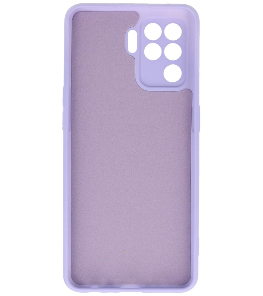 Fashion Color TPU Case Oppo A94 4G Purple