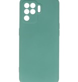 Fashion Color TPU Case Oppo A94 4G Dark Green