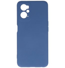 Modefarbe TPU-Hülle Oppo A96 (6,59 int) Marineblau