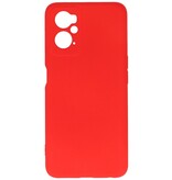 Modefarbe TPU-Hülle Oppo A96 (6,59 int) Rot