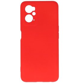 Modefarbe TPU-Hülle Oppo A96 (6,59 int) Rot