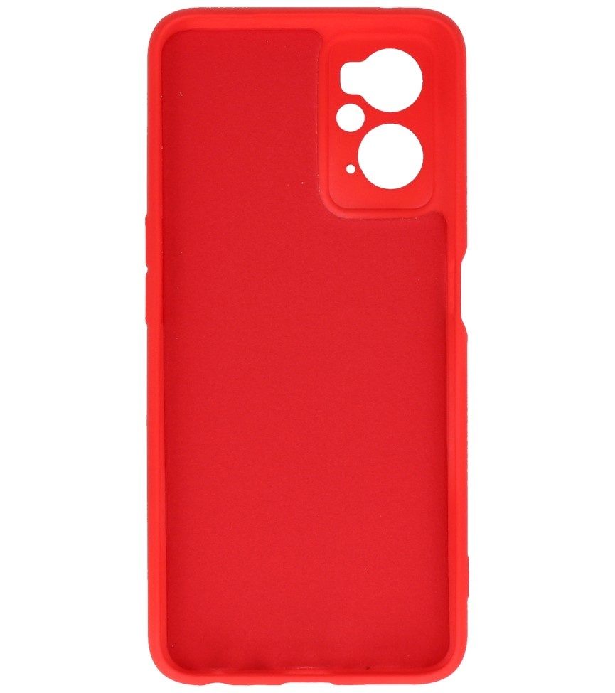 Fashion Color TPU Hoesje Oppo A96 (6.59 int) Rood