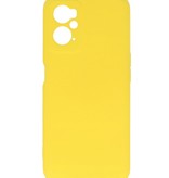 Funda TPU Fashion Color Oppo A96 (6,59 pulgadas) Amarillo