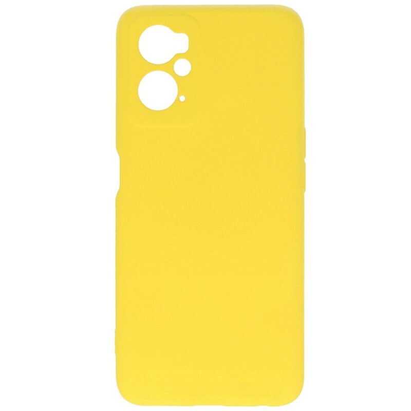 Fashion Color TPU-etui Oppo A96 (6,59 int) Gul